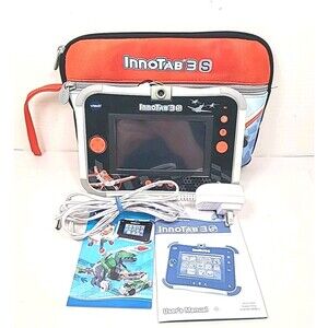 VTech Innotab 3S Wifi Learning Planes Tablet, With Matching Case